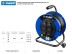 Удлинитель на катушке &quot;ПВС 315&quot;, 50 м, 3500 Вт, 4 гнезда, IP44, ПВС 3х1,5 кв мм, ЗУБР 55081-50 купить в Ижевске