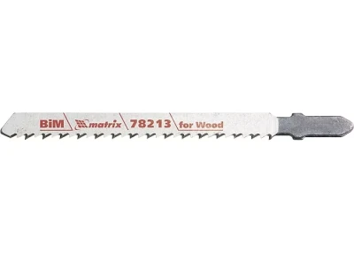 Полотна для электролобзика по дереву 3 шт T101BRF 75 x 2,5мм Bim MATRIX Professional 78213