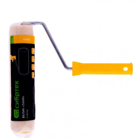 Валик &quot;Лаки&quot; 250 мм ворс 5 мм D 48 мм D ручки 8 мм Велюр Сибртех 80179 купить в Ижевске