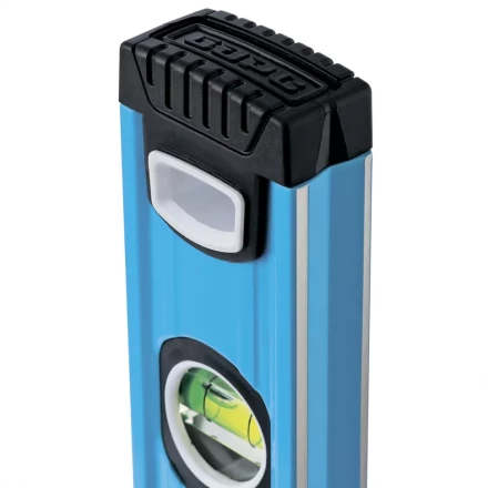 Уровень алюминиевый 1500 мм профиль 1.6 мм фрезерованный ударопрочные заглушки 3 глазка БАРС 34430 купить в Ижевске