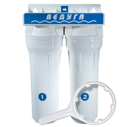 Колба фильтра ВЕДУГА 10 1/2 белая двойная 69383 купить в Ижевске