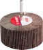 Круг шлифовальный ЗУБР &quot;МАСТЕР&quot; веерный лепестковый, на шпильке, тип КЛО, зерно-электрокорунд нормальный, P100, 40х80мм 36604-100 купить в Ижевске