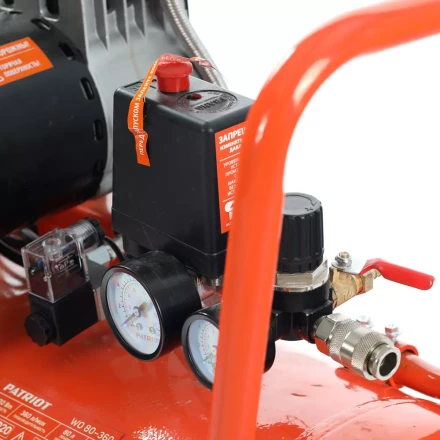 Компрессор поршневой безмасляный PATRIOT WO 80-360 купить в Ижевске