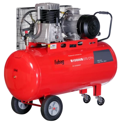 Компрессор масляный поршневой ременной Fubag  B10000B/270 СТ11 