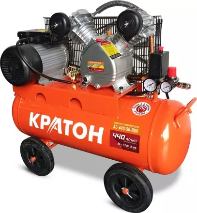 Компрессор масляный поршневой ременной Кратон AC-440-50-BDV 3 01 01 042 купить в Ижевске