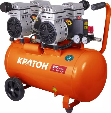 Компрессор безмасляный поршневой прямой привод Кратон AC-300-50-OFS 3 01 01 053 купить в Ижевске