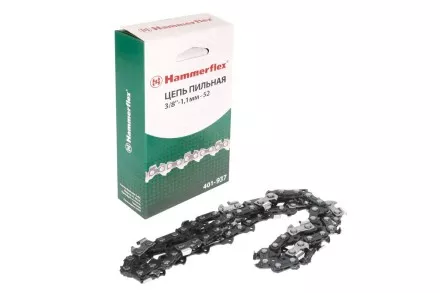 Цепь пильная HAMMER 3/8&#039;&#039;-1.1мм-52 купить в Ижевске
