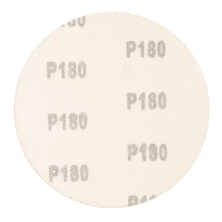 Круг абразивный на ворсовой подложке под &quot;липучку&quot;, P 180, 125 мм, 10 шт Сибртех 738657 купить в Ижевске