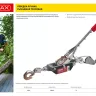 Лебедка ручная рычажная MIRAX, тросовая, 1,5т, 1,8м 43130-1.5 купить в Ижевске