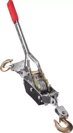 Лебедка ручная рычажная MIRAX, тросовая, 1,5т, 1,8м 43130-1.5 купить в Ижевске