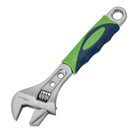 Ключ разводной Сибртех, 200мм, переставная губка, 2-х комп.рукоятка, 15598 купить в Ижевске