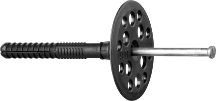 Дюбель ЗУБР &quot;МАСТЕР&quot; для изоляционных материалов полипропиленовый, металлический стержень, 10 x 90 мм, 100 шт 4-301525-10-090_z01 купить в Ижевске