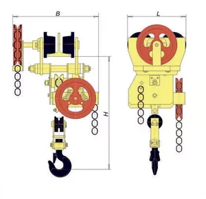 Таль ручная червячная передвижная ТРЧП 5,0 т 6 м 101563 купить в Ижевске
