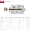 Болт анкерный ЗУБР с пластиковым кольцом, желтопассивированный, 16х110мм, ТФ2, 8шт 4-302312-16-110 купить в Ижевске
