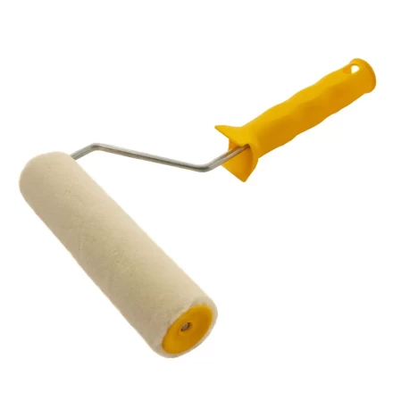 Валик &quot;Лаки&quot;, 180 мм, ворс 5 мм, D - 36 мм, D ручки - 6 мм, велюр Сибртех 80242 купить в Ижевске