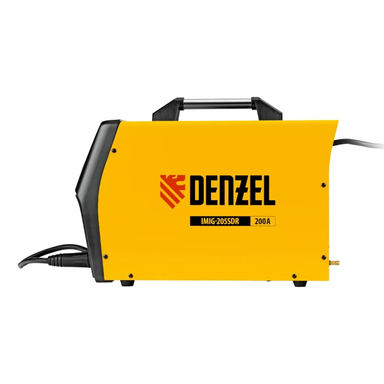 Аппарат инвертор. полуавтомат. cварки Denzel IMIG-205SDR, 200 А, ПВ 60%, катушка 5 кг купить в Ижевске