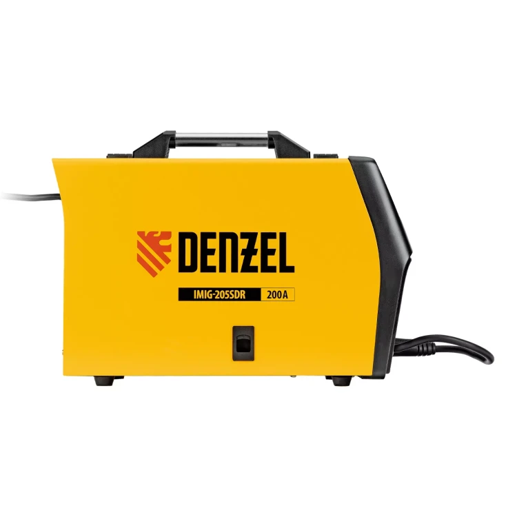 Аппарат инвертор. полуавтомат. cварки Denzel IMIG-205SDR, 200 А, ПВ 60%, катушка 5 кг купить в Ижевске