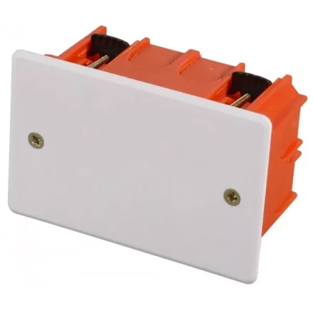 Коробка монтажная СВЕТОЗАР для полых стен, макс. напряжение 400В, с крышкой, 100х60х50мм, прямоугольная SV-54935 купить в Ижевске