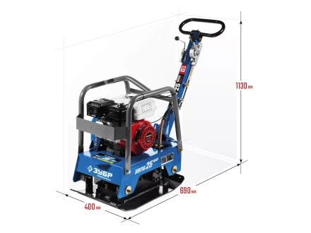 Виброплита бензиновая двигатель Honda ЗВПБ-25 ГРХ серия ПРОФЕССИОНАЛ купить в Ижевске