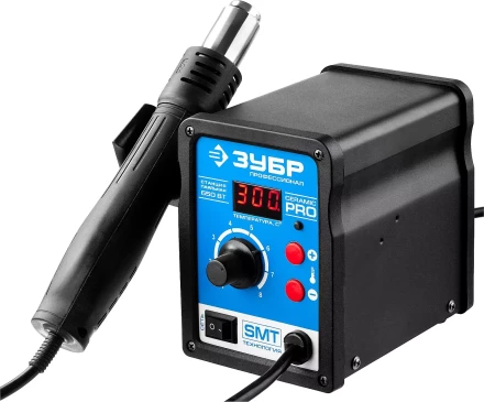 Паяльные станции цифровые 100-450C с воздушным нагревом серия ПРОФЕССИОНАЛ купить в Ижевске