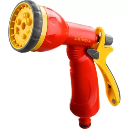 Распылитель GRINDA поливочный пластиковый, тип пистолетный, 8 позиционный 8-427370_z02 купить в Ижевске