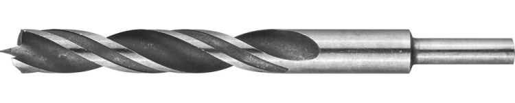 Сверло по дереву, двухленточное, спиральное, KRAFTOOL 29400-150-13, d=13x150мм 29400-150-13 купить в Ижевске