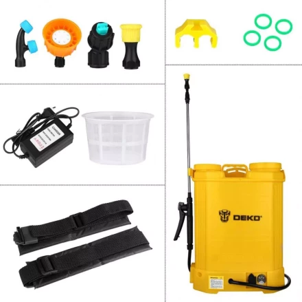 Опрыскиватель садовый аккумуляторный DEKO DKSP10, 16 л, 065-0942 купить в Ижевске