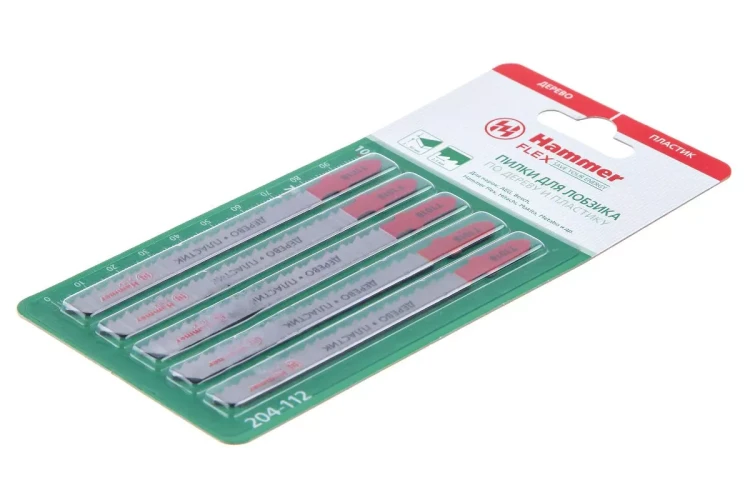 Пилки для лобзика HAMMER JG WD T101B (5шт.) купить в Ижевске