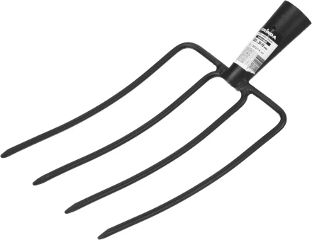 Вилы GRINDA кованые, навозные 4 круглых зубца, без черенка, 180х300мм 39720-4_z01 купить в Ижевске