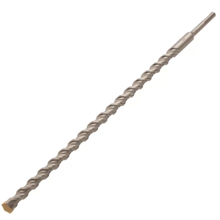Бур по бетону Denzel, 18 x 460 мм, двойная спираль, три пылеотводящие кромки, 705045 купить в Ижевске