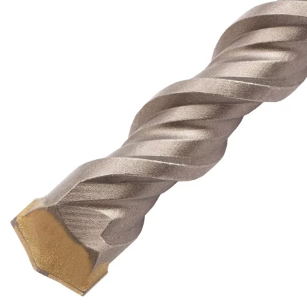 Бур по бетону Denzel, 18 x 460 мм, двойная спираль, три пылеотводящие кромки, 705045 купить в Ижевске