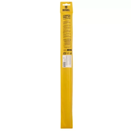 Бур по бетону Denzel, 18 x 460 мм, двойная спираль, три пылеотводящие кромки, 705045 купить в Ижевске