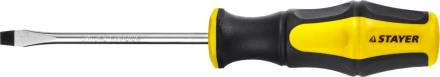 Отвертка STAYER &quot;MASTER&quot; &quot;HERCULES&quot;, Сr-V, противоскользящая рукоятка, SL6,0x100мм 25051-06-10_z02 купить в Ижевске
