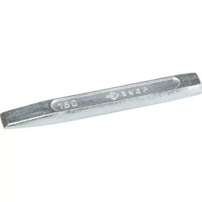 Зубило ЗУБР оцинкованное, Тип 1, 16х160мм, 175г 2106-160