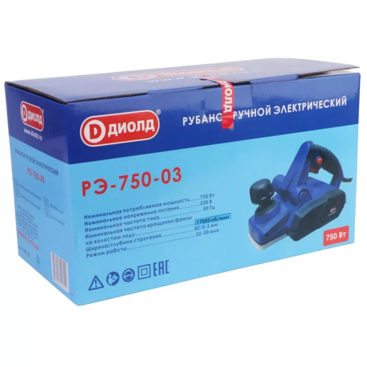 Рубанок Диолд РЭ-750-03 купить в Ижевске