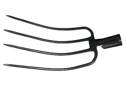 Вилы 4-х-рогие 235 х 330 мм без черенка сенные  СИБРТЕХ 63836 купить в Ижевске