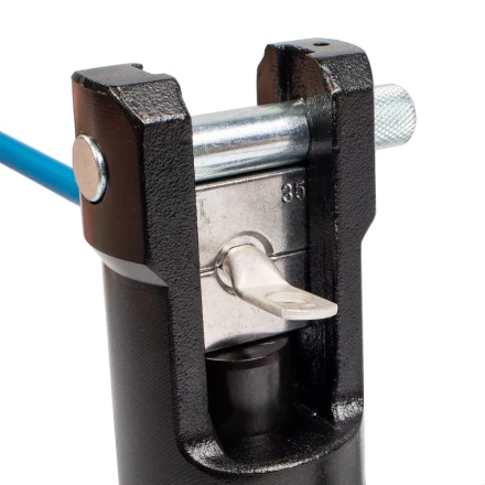 Пресс гидравлический помповый КВТ ПГ-300 для опрессовки наконечников до 300 мм (85528) купить в Ижевске