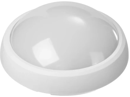 Светильник STAYER &quot;PROFI&quot; PROLight светодиодный, влагозащищенный IP65, пластиковый корпус, PC, влагозащищенный, круг, белый, 4000К, 7(60Вт) 57362-60-W купить в Ижевске