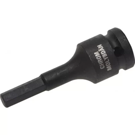 Торцовая головка KRAFTOOL &quot;INDUSTRIE QUALITAT&quot; ударная (1/2&quot;), HEX, Cr-Mo, фосфатированная, H8 27950-08_z01 купить в Ижевске