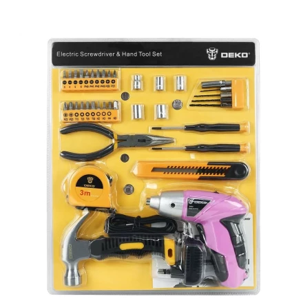 Отвертка аккумуляторная DEKO DKS4 и набор 36 Tools Kit, 063-4109 купить в Ижевске