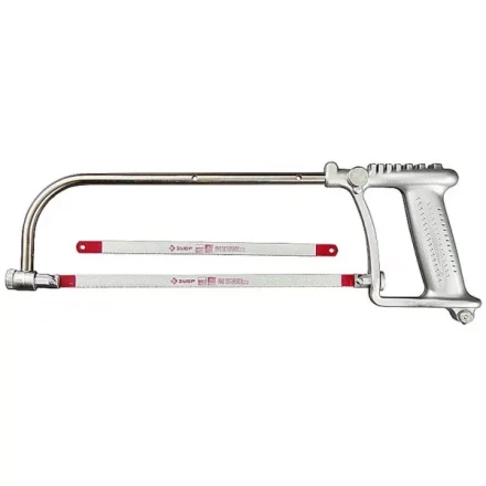 Набор ЗУБР Ножовка &quot;СОЮЗ&quot; многоф. 3-в-1: по металлу, кафелю, стеклу, приспособ. для отлома, в компл 2 полотна по металлу 4-15727 купить в Ижевске