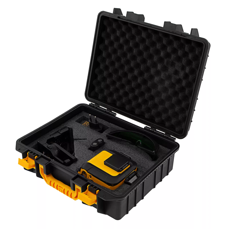 Лазерный уровень мультипризм. LXI 360-2 Green, 30 м, 520 нм, акк. Li 2800 mAh, резьба 1/4"// Denzel 35078 купить в Ижевске