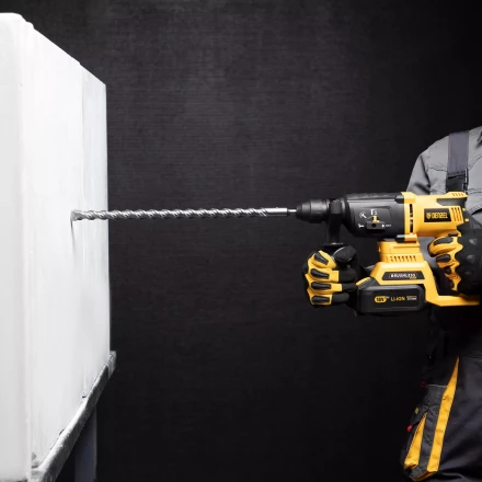 Бур по бетону Denzel, 16 x 460 мм ,двойная спираль, три пылеотводящие кромки, 705040 купить в Ижевске