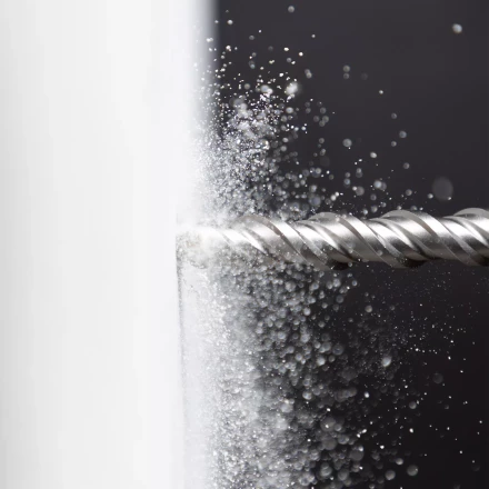 Бур по бетону Denzel, 16 x 460 мм ,двойная спираль, три пылеотводящие кромки, 705040 купить в Ижевске