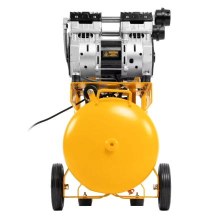 Компрессор безмасляный, малошумный Denzel DLS 1500/50, 1500 ВТ, 2x750, 50 л, 260 л/мин купить в Ижевске