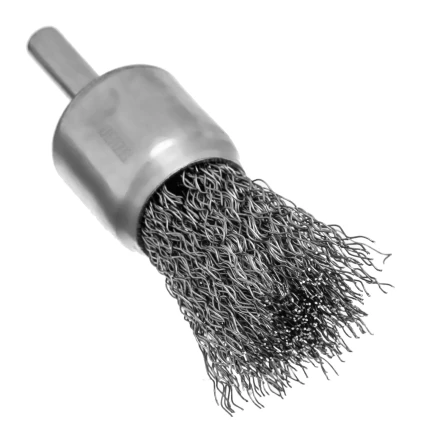 Набор щеток для дрели, 1 Плоская 50мм, 2 Чашки 25-50мм, шпилька, нерж. вит. проволока Denzel 74491 купить в Ижевске