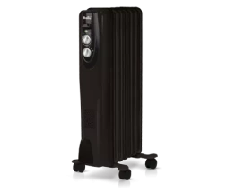 Маслянный радиатор обогреватель электрический BALLU Classic black BOH/CL-07BRN 1500