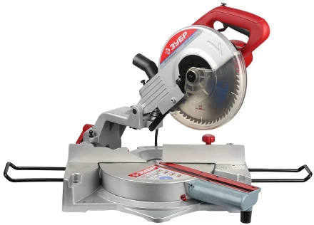 Пила торцовочная ЗУБР, подвижная головка, 255 мм, 4600 об/мин, 1600 Вт ЗПТ-255-1600-Л купить в Ижевске