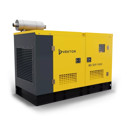 Дизельный генератор Vektor AD-30Y-T400 в шумозащитном кожухе купить в Ижевске
