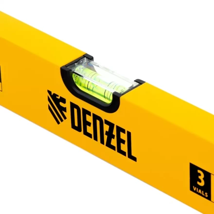 Уровень алюминиевый, 600 мм, фрезерованный, 3 глазка Denzel 33681 купить в Ижевске